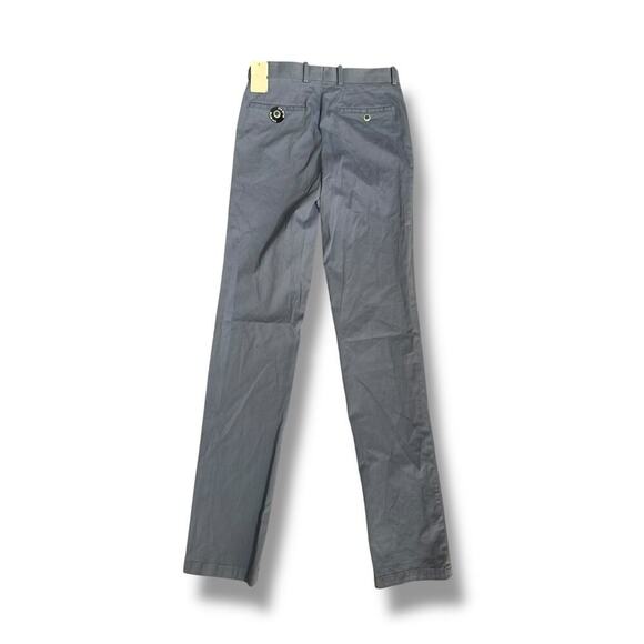 Saks Fifth Ave Owen Miller  Chino Pants Men's 28 Cotton Blue Trousers Italy - Picture 3 of 11